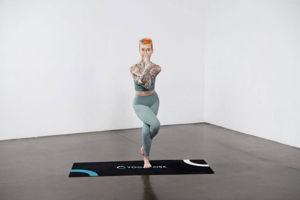 Eagle Pose (Garudasana) - Yoga Pose