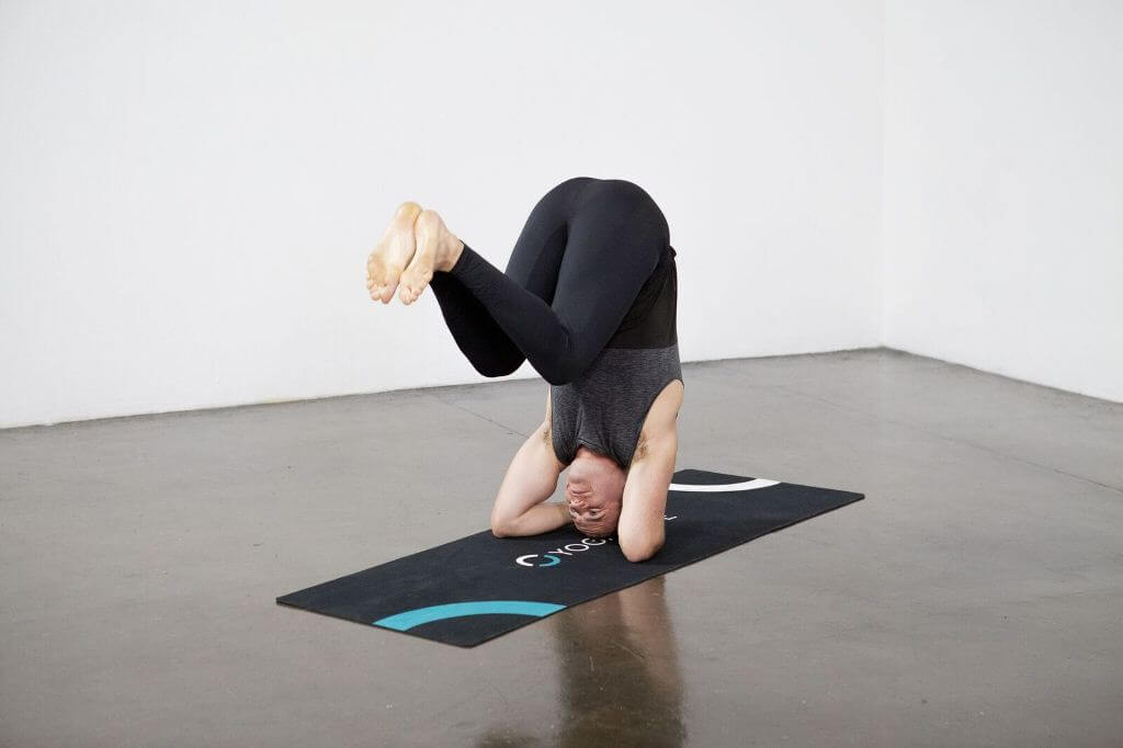 Bound-Angle Headstand Pose (Baddha Kona Sirsasana) - Yoga Pose