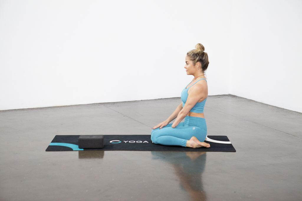 Supta Virasana (Reclining Hero Pose) - Sarvyoga | Yoga