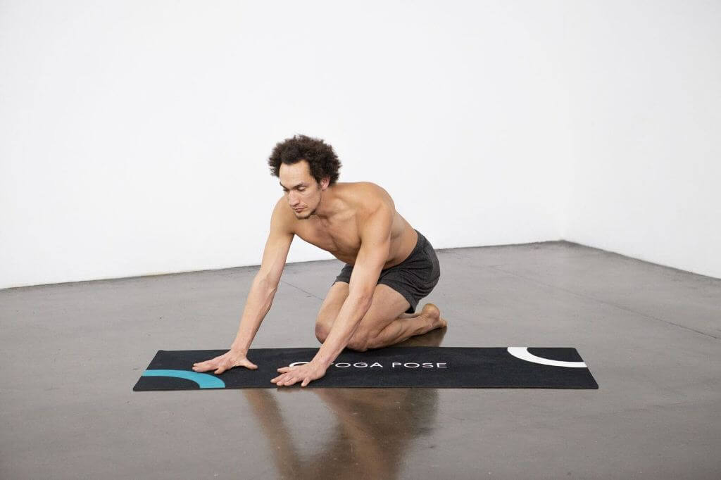 Woman Doing Eka Pada Koundinyasana On Stock Photo 491388973 | Shutterstock