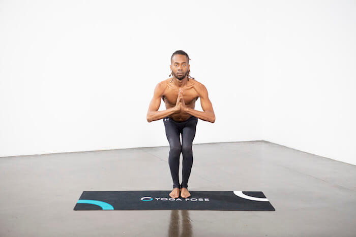 Yoga Pose: One-Legged Crow Pose | YogaClassPlan.com