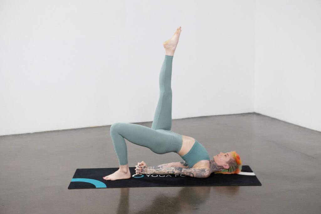 Setu Bandhāsana - Bridge/Lock Formation Pose (Using a Chair) — Vajrasati