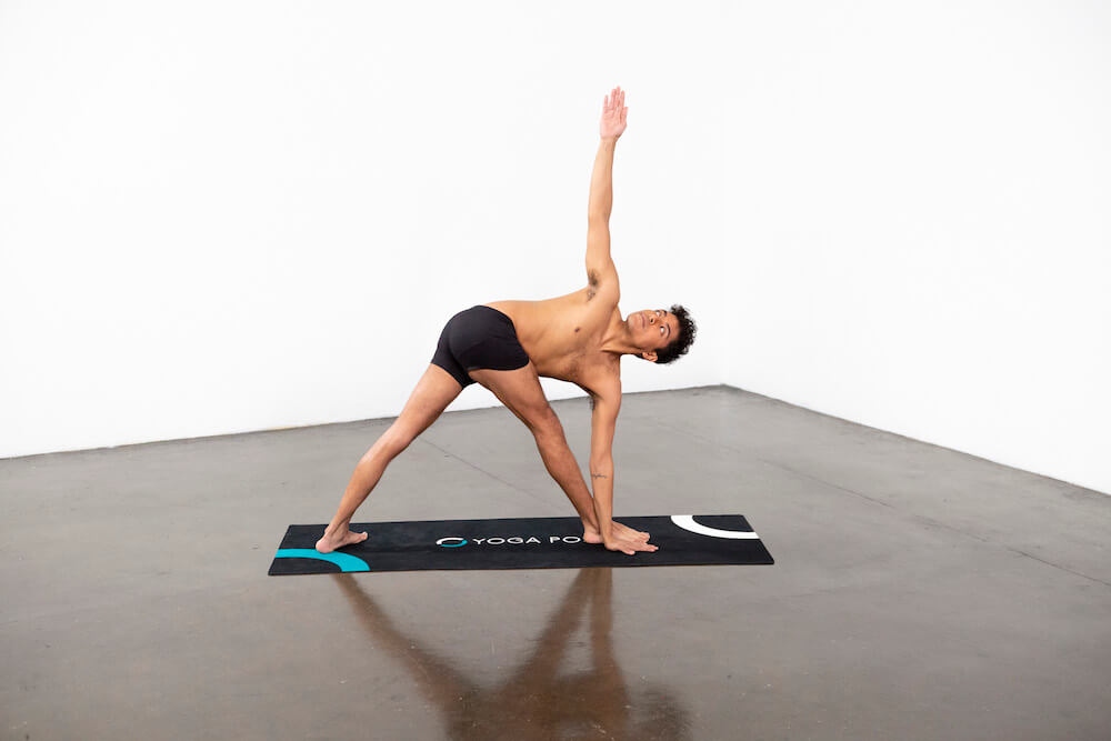 Revolved Triangle Pose (Parivrtta Trikonasana) - Yoga Pose