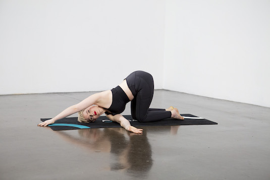 Thread the Needle Pose (Parsva Balasana) - Yoga Pose