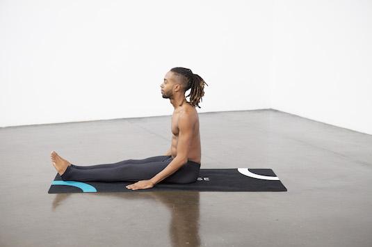 Upward Facing Forward Bend (Urdha Mukha Paschimottanasana) - Yoga Pose