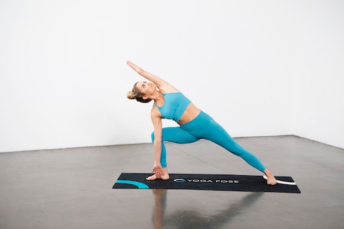 Extended Side Angle Pose (Utthita Parsvakonasana) - Yoga Pose