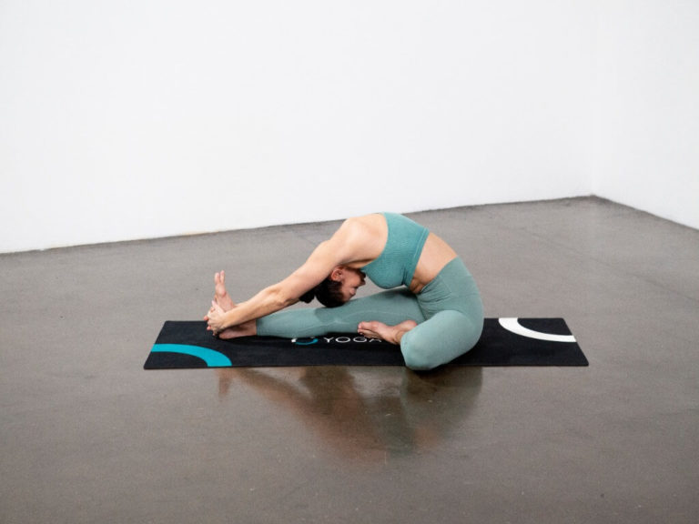 Head-to-Knee Forward Bend Pose (Janu Sirsasana) - Yoga Pose