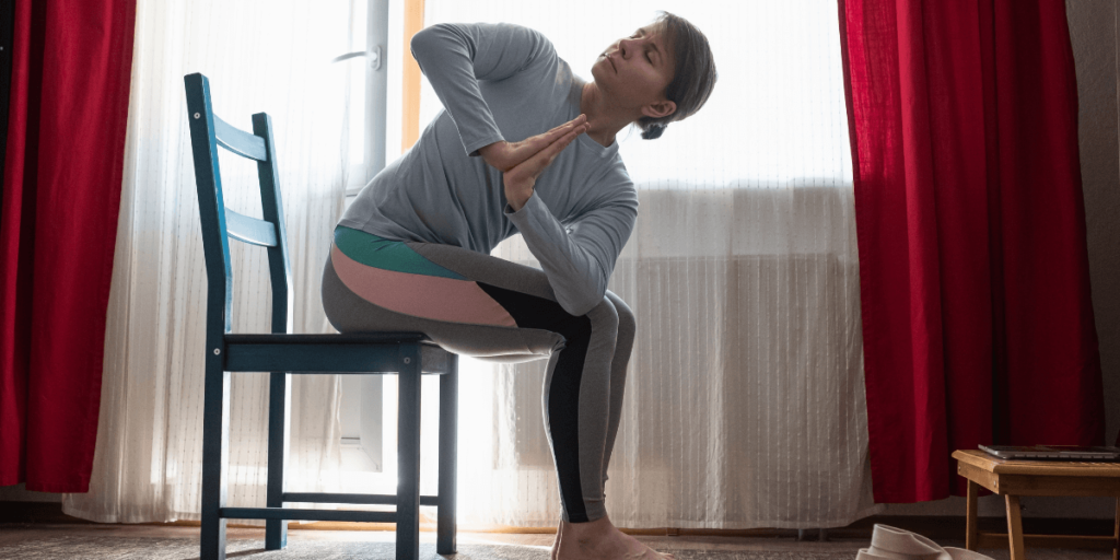 Chair Yoga can Reduce Stress and Pain 