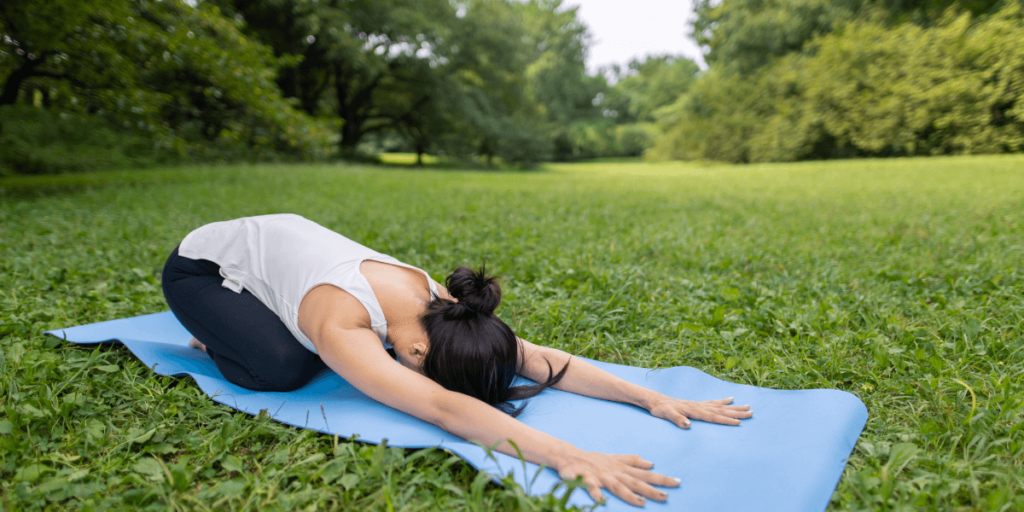 Child’s pose (Balasana)