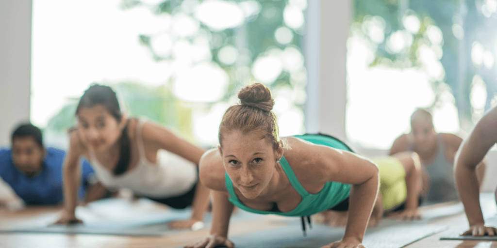 Low Plank Pose 